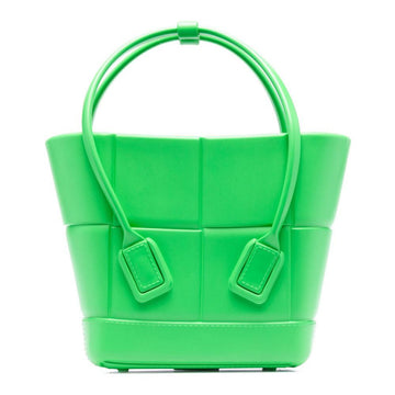 BOTTEGA VENETA アールコ ミニ ラバー トートバッグ グリーン 691194 V14I0 3779 45191753
