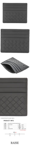 BOTTEGA VENETA Intrecciato Kartenetui Grau 162150 V001N 8522 45191784 [P]