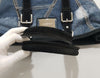 DOLCE & GABBANA デニム ビッグ ショルダーバッグ 30631136 [P]