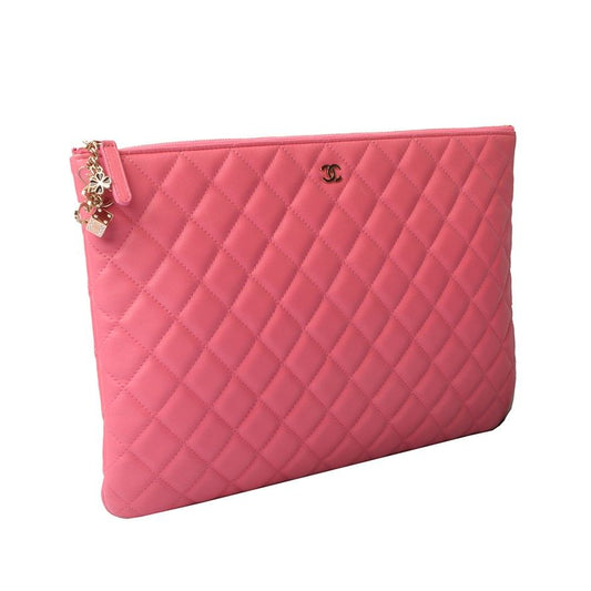 CHANEL Klassische Lammleder NO5 Clutch Tasche Groß 29259 6756359046 31875471