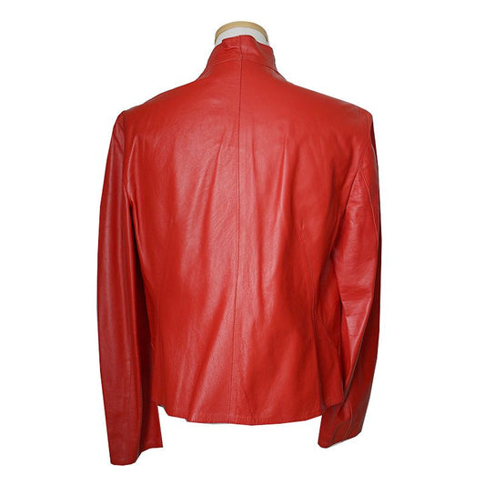OTHER BRAND Rotes Lammlederjacke 44, 55 45234483