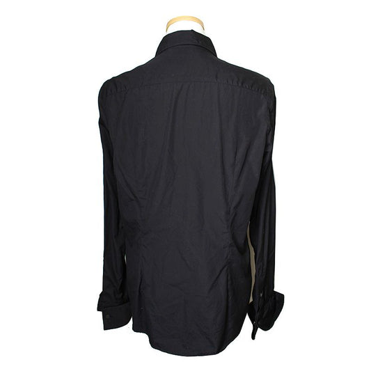 POLO RALPH LAUREN ブラックスリムフィットシャツ 44, 55 45273232