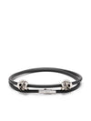 ALEXANDER MCQUEEN ダブルスカルブレスレット 729010 45276022 [P]