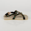 GUCCI Grosgrain Kristall Espadrilles Sandalen 35 44335248 [P]