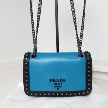 PRADA スタッズチェーンバッグ 1BD147 151474621