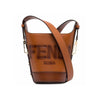 FENDI Logo-Embossed Bucket Bag Braun 8BT348 AC9L F0QVK 45341413 [P]