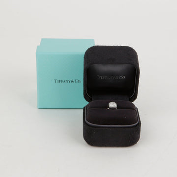 Tiffany & Co Size 7 18K White Gold Diamond Paloma Picasso Sugar Stack Ring 44820849