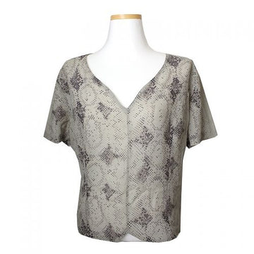 KRIZIA Crisia Silk Python Print Top 66 45755269