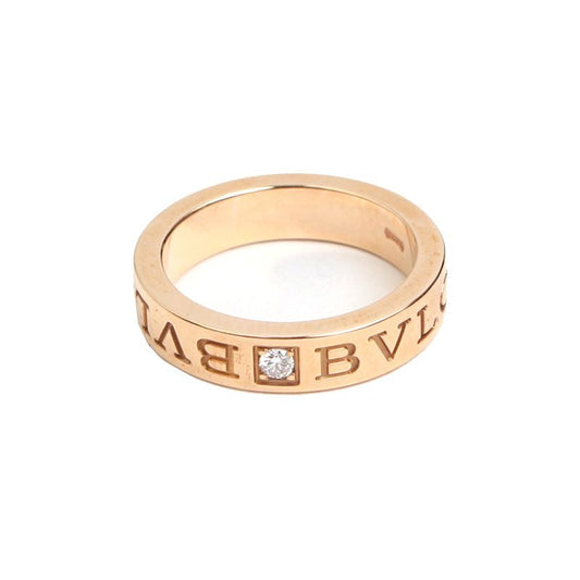 Bulgari 750 Rose Gold Ring Size 8 45819645