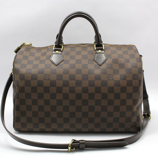 LOUIS VUITTON ダミエ・エベン・バンドリエール・スピーディ35・ショルダーバッグ 46037448
