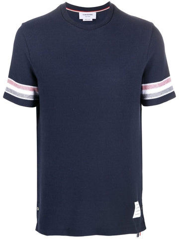 Thom Browne RWB Crew Neck T-Shirt MJS204A 46450760