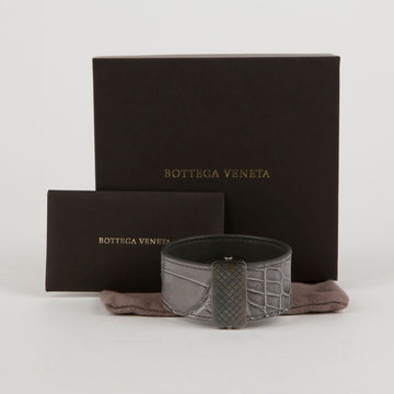 Bottega Veneta Silver Buckle Bangle Bracelet M 45806439