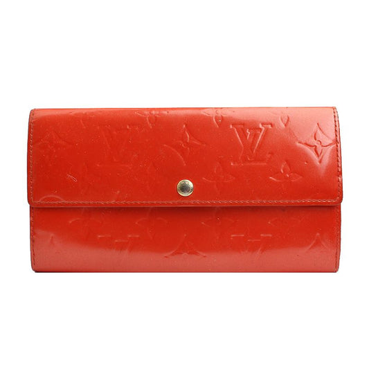 LOUIS VUITTON Monogram Vernis Orange Sarah Geldbörse 2006 46454860