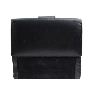 GUCCI Schwarze Wildleder Geldbörse 46502460