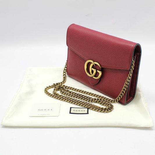 GUCCI 401232 GG マモント レッド WOC クロスバッグ 46559976
