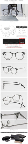Hugo Boss Titanium Eyeglass Frame BOSS1145F 003 60930861 [P]