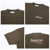 BALENCIAGA ウェーブロゴ半袖 641655 TKVJ1 2463 46671110 [P]