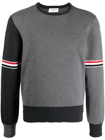 THOM BROWNE カラーブロック ニット グレー MKA326F Y3007 982 46789715