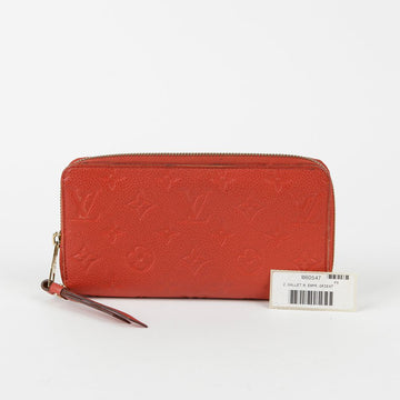 Louis Vuitton Orient Monogram Imprint Leather Gippy Long Wallet M60547 46606217