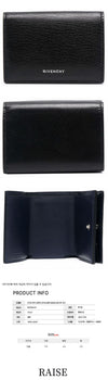 GIVENCHY エッジ コンパクト 二つ折り財布 ブラック 001 47164016 [P]