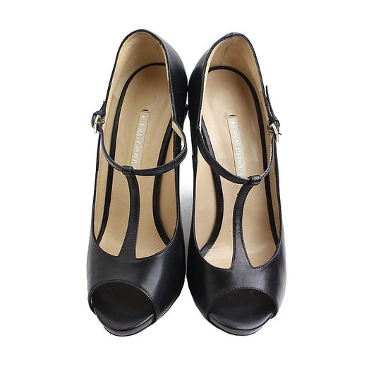 NICHOLAS KIRKWOOD Nicolas Kirkwood Schwarze Wedge-Heels Pumps 37 47190925
