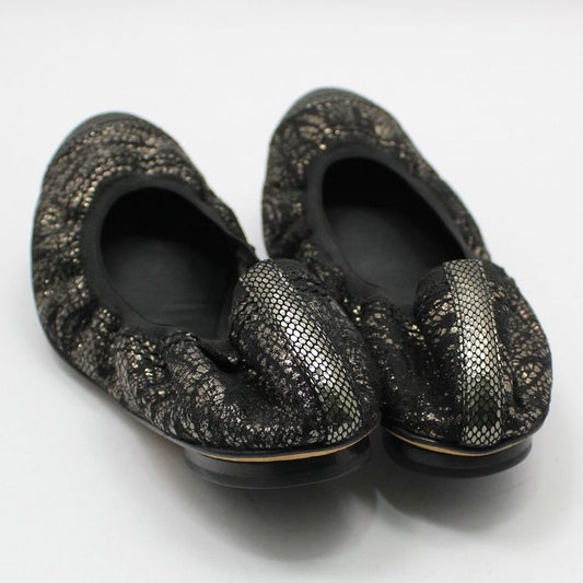 CHANEL G27398 Ballerina mit elastischen Ballerinas 36 47192281