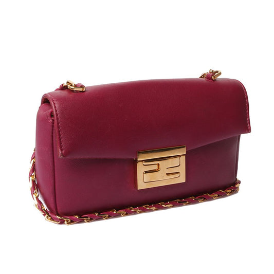 Fendi 8M0315 Mini Baguette Chain Crossbody Bag 30294 47313492