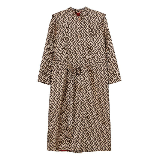 Gucci G Rhombus Belt Trench Coat 581837 40 47187961