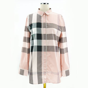 BURBERRY Damen Spitzenhemd Antique Pink 40503901 47315351