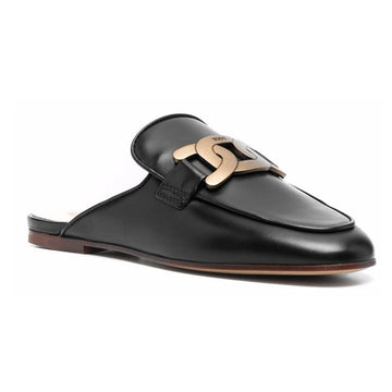 Tods Chain Logo Sabot Loafers XXW79A0EX40 NF5 B999 47353819