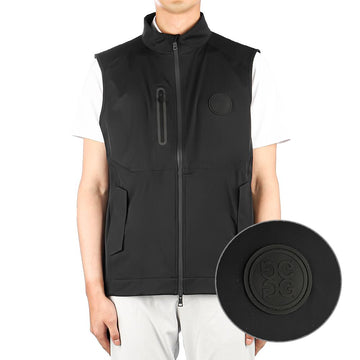 GFORE Men's Golf Vest (G4MA23O06 ONYX) 47413031