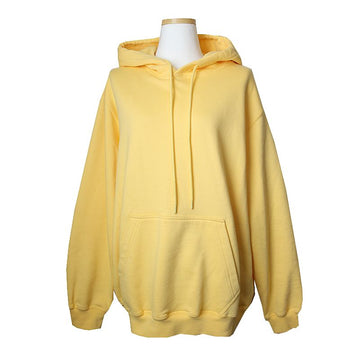 MSGM イエロー フーディ スウェットシャツ 66 47419631