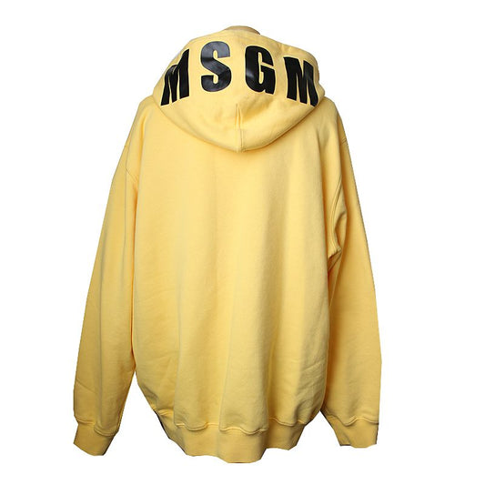 MSGM イエローフーディスウェットシャツ 66 47419631
