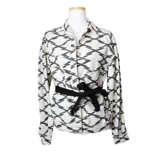 ISABEL MARANT Druck Denim Jacke 55 47470471