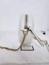 GUCCI GG Marmont Weiß Runde Mini Schultertasche 47519075 [P]