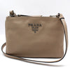 Prada 1BH046 Pink Beige Vitello Phoenix Crossbody Bag 47566789 [P]