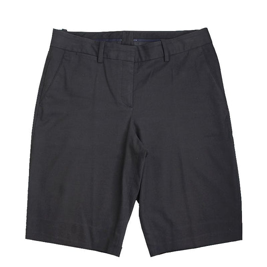 THEORY Schwarze Baumwoll-Mischung Bermuda-Shorts 66 47637104