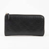 GUCCI 332747 ブラック シマ レザー ジッパー 長財布 47745094 [P]