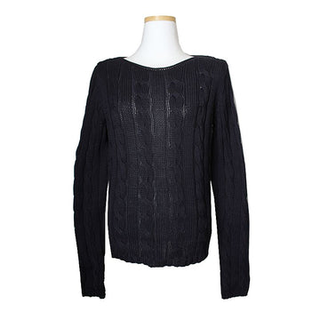 WEEKEND MAXMARA マックスマーラ ウィークエンド ネイビー コットン ニット 44 48115243