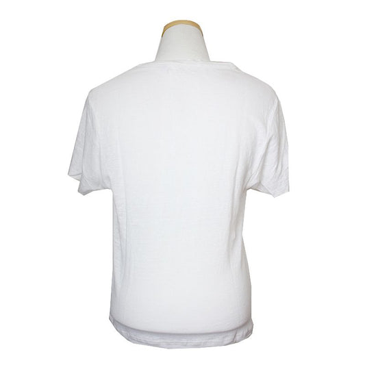 Isabel Marant Étoile Ivory U-Neck Linen T-Shirt 55 48115766