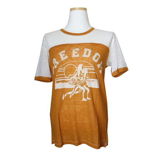 Isabel Marant Étoile Yellow Ocher Linen T-Shirt 55 48115848