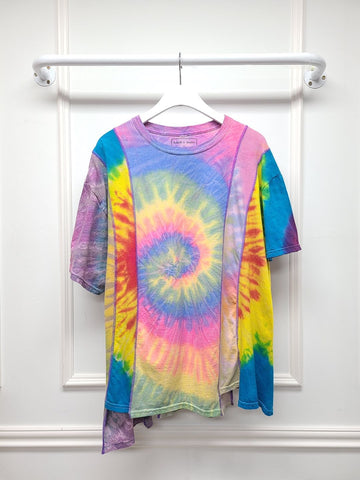 Needles Rainbow Tie-Dye 5-Cut Printed T-Shirt 48129752