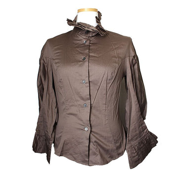 Vivienne Westwood Anglomania Taupe Blouse 44 48192487