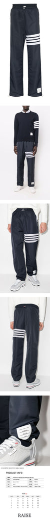 THOM BROWNE 22SS Mesh Diagonal Track Pants Navy 07863 415 48463381 [P]