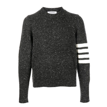 THOM BROWNE 22SS Diagonal Armband Rundhalsausschnitt Wollpullover 00278 025 48463446