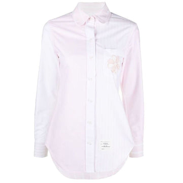 THOM BROWNE Damen Floral Oxford Hemd 08078 680 48463551