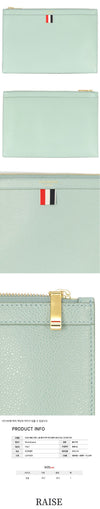 THOM BROWNE ペブルグレイン スモールクラッチバッグ 00198 065 48463571 [P]