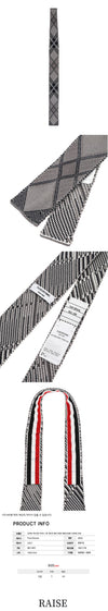 Thom Browne 22FW TB Tartan Jacquard Knit Tie MNL048K Y4003 035 48530472 [P]