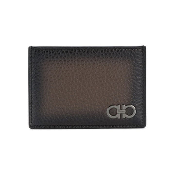 SALVATORE FERRAGAMO Double Gancini Kartenetui Braun 66-A075 0685797 48799055