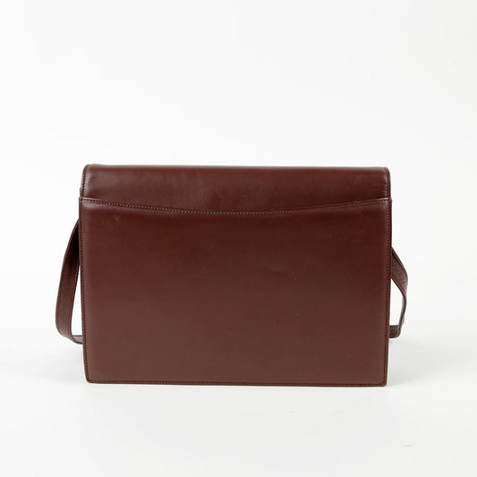 VALENTINO バルガンディレザーショルダー兼クロスバッグ 48566621